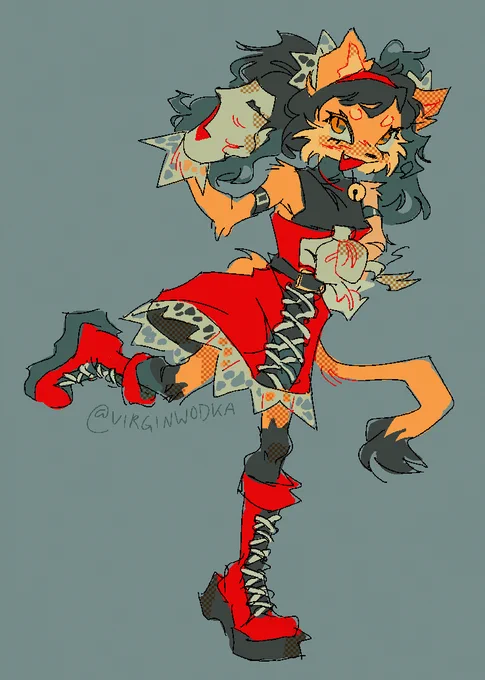 warm up of a kitty 