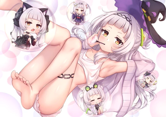 シオンちゃんx5!??

#シオンの書物 