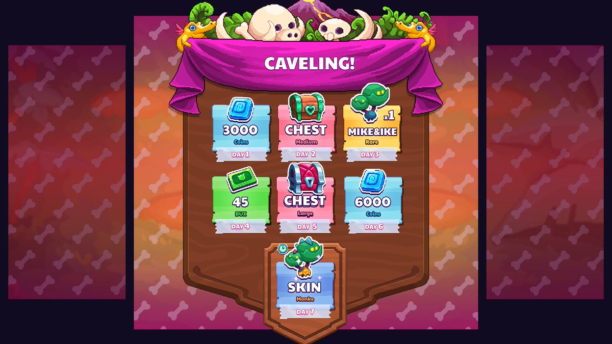 Outerminds's tweet photo. Return to Monke in our latest login event where a free copy of Mike&Ike + a skin awaits!
https://t.co/mzhSjbeQ9U
#PewDiePie #pixelings #outerminds https://t.co/yPnmDfwLhv