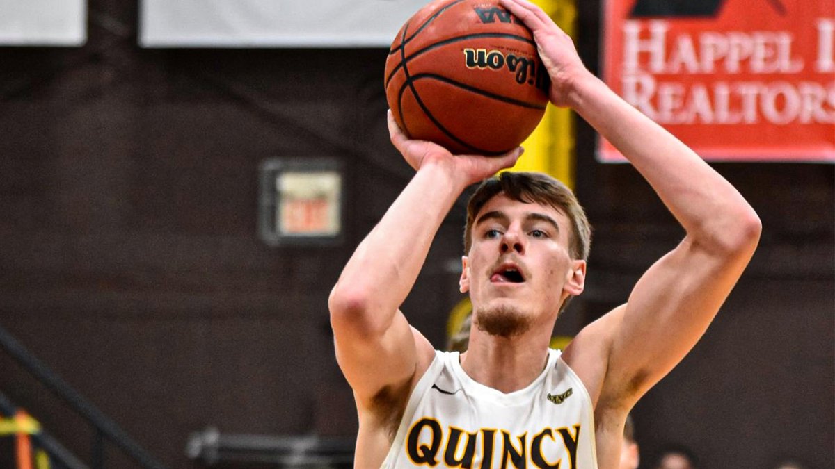Senior forward <a href="/tstuck24/">Tanner Stuckman</a> earns first-team All-GLVC honors after averaging 18.8 points and 5.0 rebounds for <a href="/QUHawksMBB/">QU Men's Basketball</a>. He is the first QU player to receive first-team honors since <a href="/EvanQU42/">Evan McGaughey</a> and Joe Tagarelli in 2016-17.