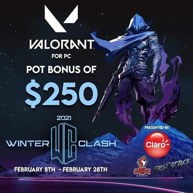 RedRoosterTeam1's tweet photo. Recordatorio que hoy tendremos la Losers Final de #Valorant para #WC2021 a las 7PM.
#Skullcracker vs #TeamMasterMinds
La Gran Final será mañana (Miercoles) a las 7PM.
Sintoniza hoy a: https://t.co/SIV5BUEdSC
Presentado por Claro PR https://t.co/vBnjyQmptw