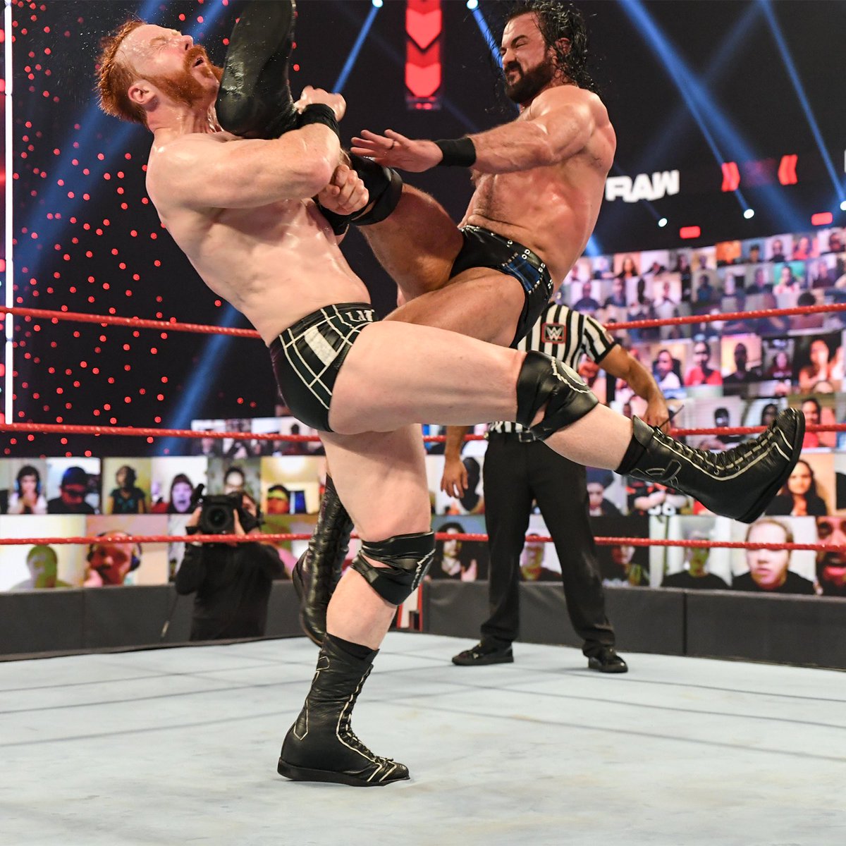 DMcIntyreWWE's tweet photo. We’re not seeing eye-to-eye right now, but nobody will give you more in a fight than @WWESheamus and Drew McIntyre. Hell of a scrap, hope everyone enjoyed it cause I know I did 

#WWERaw https://t.co/N6lZsIr6qV