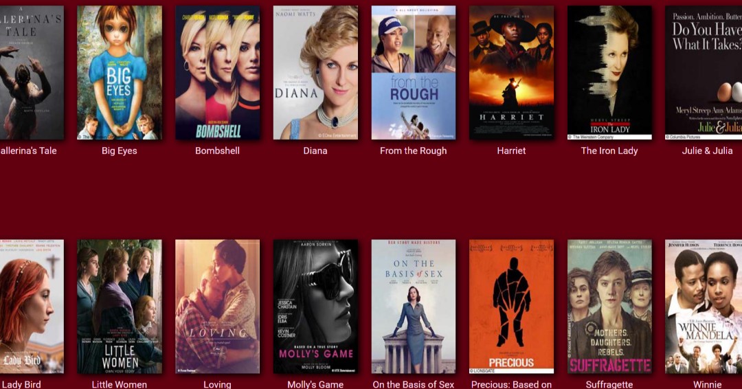 BSUResNet's tweet photo. Celebrate Women's History Month with films depicting historical female figures and award nominated performances. Available to stream now along with 200+ titles only on ResNet Cinema! 👩🎬 https://t.co/6Pc0tfRhxy