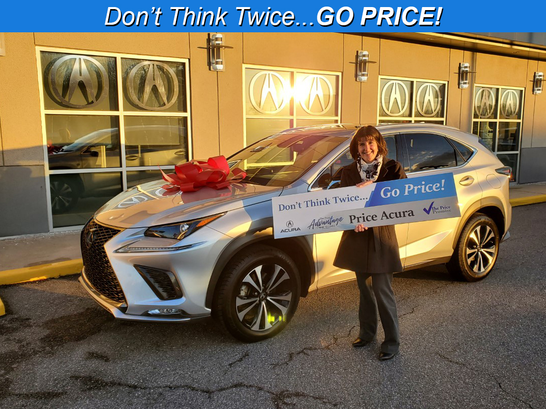 Price Honda Congratulations To Shawn And Kathleen Vogt On Your Pre Owned 18 Lexus Nx300 F Sport Awd From Price Acura In Dover Welcome To The Price Automotive Group Family Don T Think