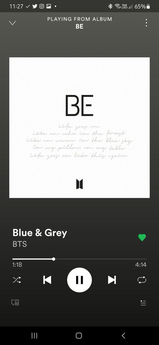 BEpasha_'s tweet photo. Oh this ground feels so heavier
I am singing by myself
I just wanna be happier
#TeamTelepathy
#BDStreamBTSinSpotify @BTS_twt https://t.co/6hFcoGaJrk