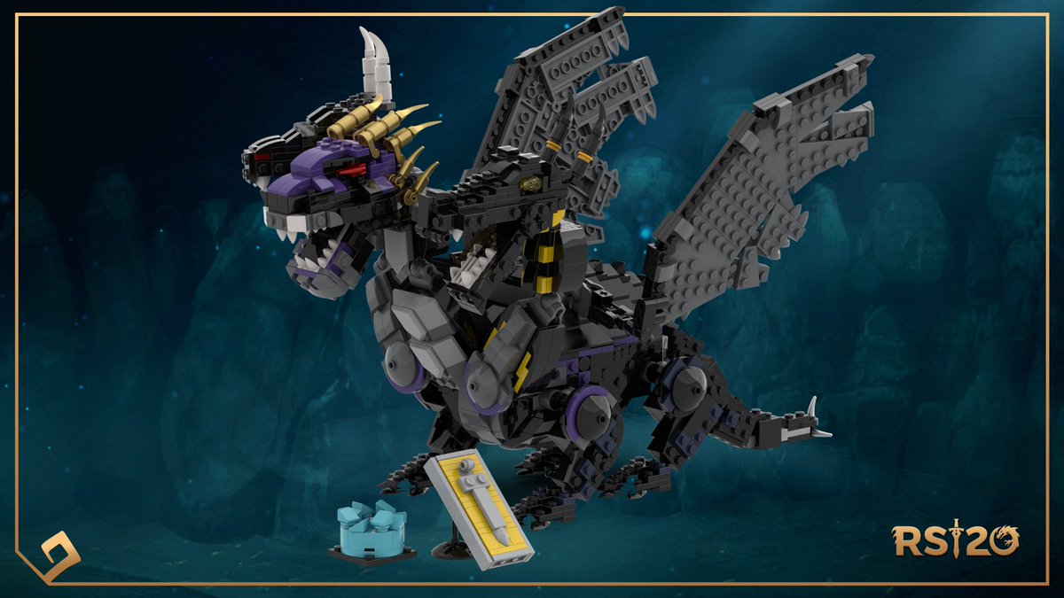 Calling all real-life builders in need of some PvM excitement, Jagex have commissioned building-brick models of KBD to celebrate #20YearsOfRuneScape!

🐉 We'll unveil competitions next Monday to give you a chance at winning your own. Keep your eyes peeled and your sword sharp.