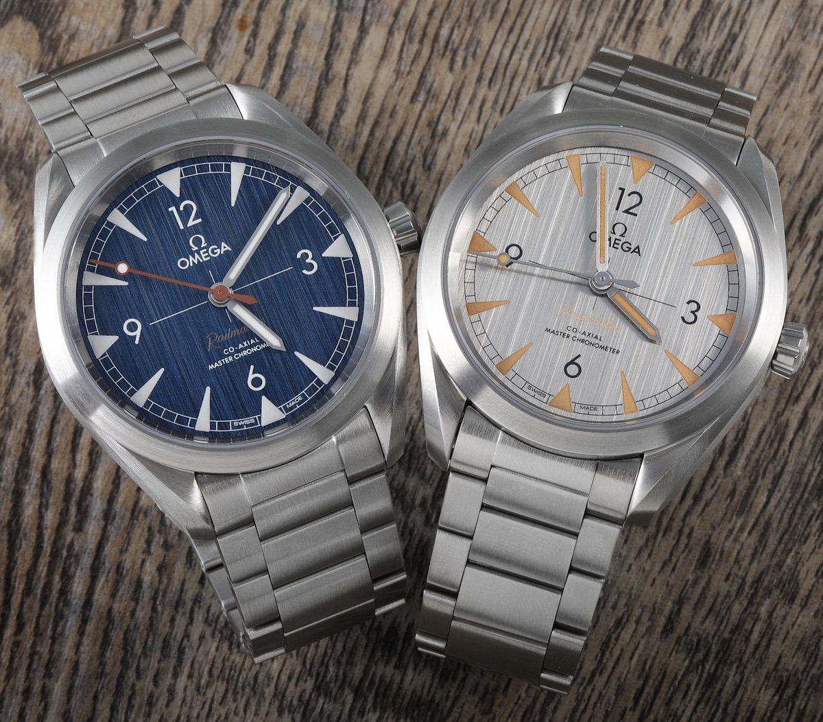 SwissWatchExpo's tweet photo. Blue Jeans: This version of the Omega Railmaster features a vertically brushed blue pattern resembling denim. One of the most versatile fabrics, paired with one of the most versatile watch styles ever.
https://t.co/dkKjLbhX3h
#Omega #OmegaRailmaster https://t.co/EpdvQl9s77