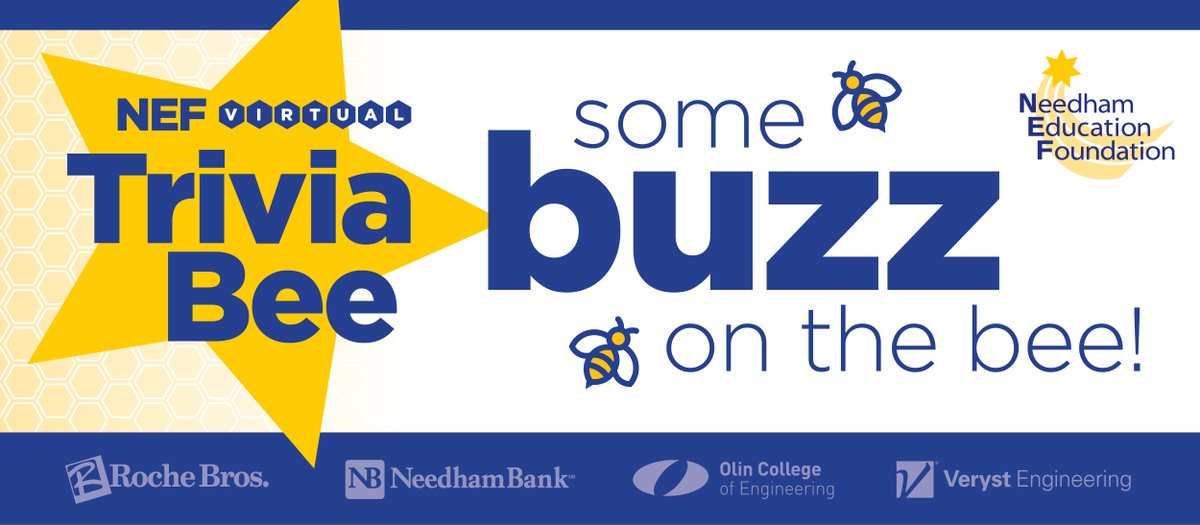 nefneedham's tweet photo. The NEF Trivia Bee takes place on Mar 11th. It’s sold out but you can watch the fun when it airs on @NeedhamChannel in April! 

Celebrity host is Mike "Sarge" Riley (@Sarge985): https://t.co/kWy6dQu6eh

Learn how to support the Bee &amp; the NEF at https://t.co/6rCyIBXqwD

#NEFgives https://t.co/eBF8sHFizO