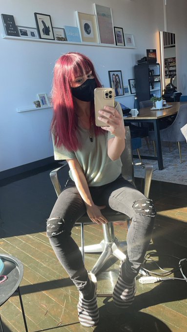 First hair dresser appointment since last September! 🥳🥳🥳😅 https://t.co/bCBrWfJYQ7<a href="/tag/randomnaughtiness"class="tags"><span>#randomnaughtiness</span></a>