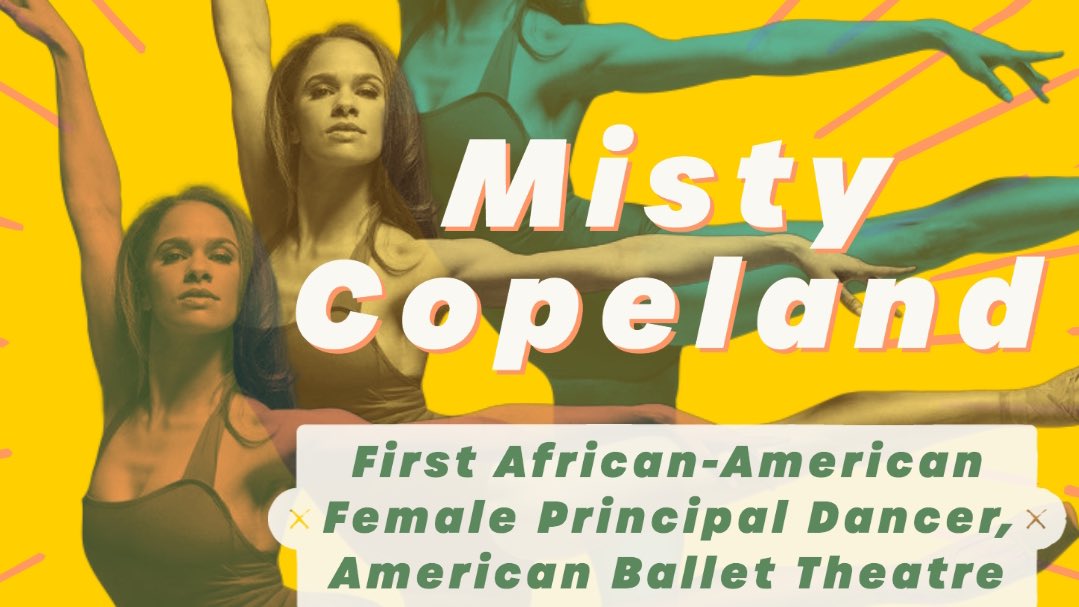 Tune in TONIGHT at 7:00pm EST to tiny.utk.edu/MistyCopeland to hear her Q&amp;A with @UTKCEB as part of Culture Week! Open to all.