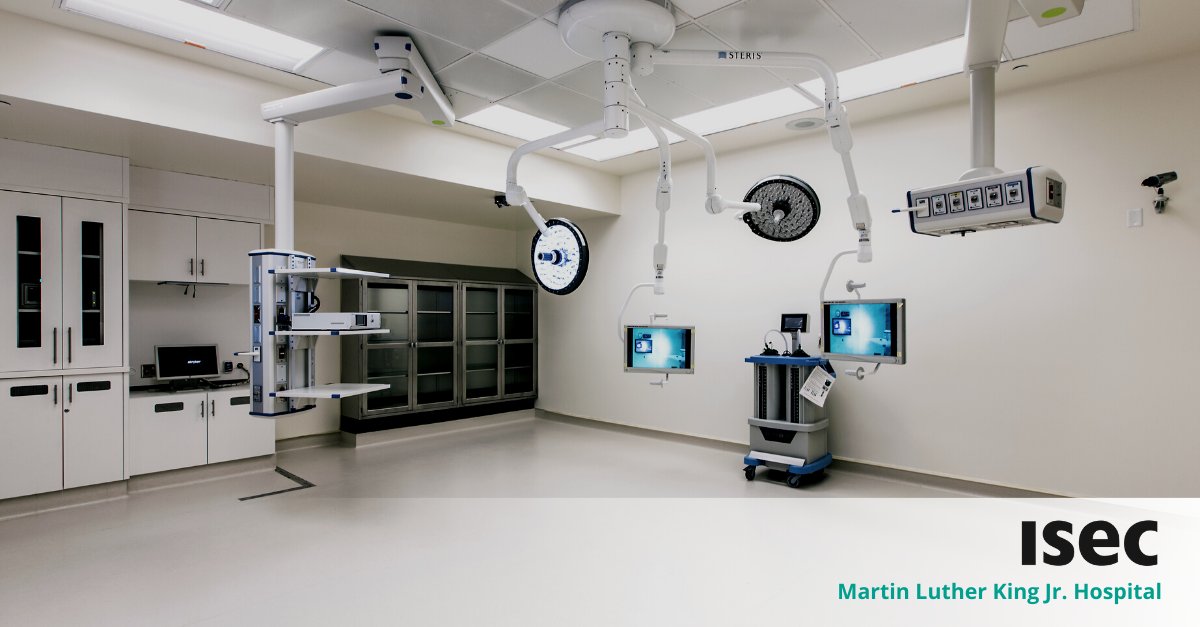 ISECBuilt's tweet photo. We’re very proud of our team at the Martin Luther King Jr. Hospital in #LosAngeles for living ISEC's core value of #Safety. Safety is critical, and our teams always carry themselves with professionalism to ensure safe practices on the jobsite.
#MLKCH #HEALTHCARE #CONSTRUCTION https://t.co/qXlDqKejVl
