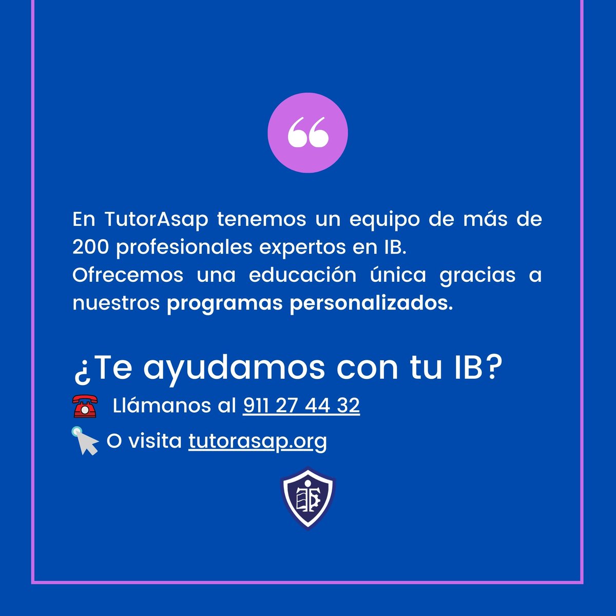 tutorasap's tweet image. El departamento global del #IB realizó un estudio en el que se determinaban las características que debían cumplir los docentes de este modelo educativo. Descubre cómo TutorASAP te puede ayudar en tu IB.
bit.ly/2Ogu7WV