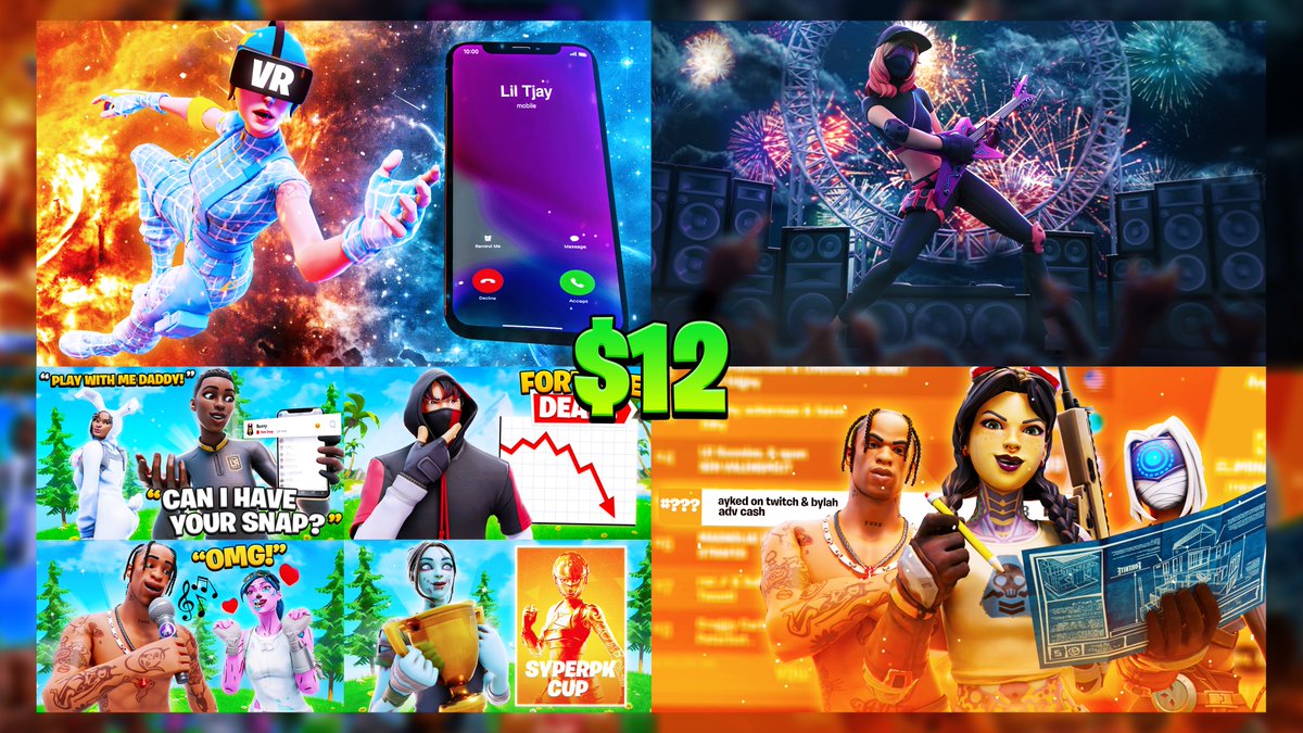 KingCreates's tweet photo. Recent thumbnails from FebruaryβοΈπΎ
Let me know which one you like the best! DM to buy your own, support appreciated! β€οΈ&π
#OTRC #OvertimeRC https://t.co/TpTRlkAHUd