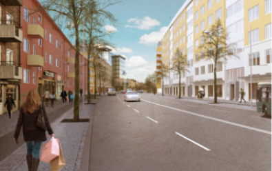 Idag har vi bett att få uppdraget att gå vidare med att utveckla området runt Nyköpingsvägen (Järnagatan- Hertig Carls v) med bostäder, kontor, service, grönt och smarta trafiklösningar inte bara för bil. bit.ly/3kE7asF #södertäljeväxer