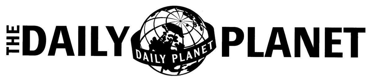 For all the #DailyPlanet logo nerds like me, here is a quick version of the one from #SupermanAndLois. Taken directly from the LA Times insert. #arrowverse #superman