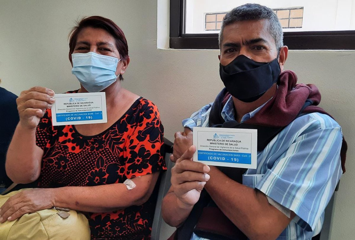 #Hoy Proceso de Vacunación de Grupos Priorizados.
#SaludEnFamiliaYComunidad
