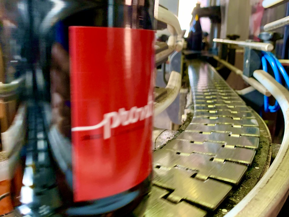WineStopDTLA's tweet photo. Bottled today! Vintage 2020. ETA: April 2021. Pronto Secco. Fizzy, Fresh &amp; Fun. Italy's coolest red and L.A.'s most famous @RealLambrusco. Exclusively at #WineStop. Pre-order Pronto here: https://t.co/Xw7nwxSQDV Right in time, to celebrate World @LambruscoDay 2021 on June 21st.! https://t.co/L9qJuOgCwW