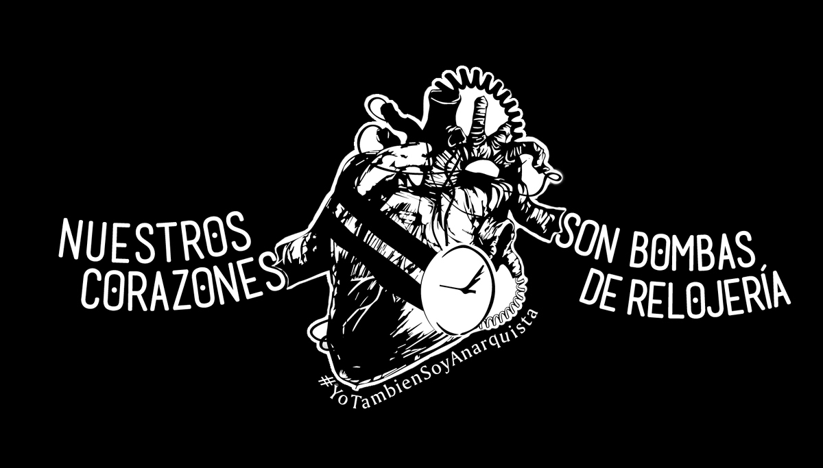 Repetim guió històric: sobreactuació de l'Estat i mitjans x criminalitzar el moviment anarquista.Quan les contradiccions estructurals són insostenibles,som el boc expiatori de la seva psicopatia 
El nostre perill no és la violència,és món que portem als cors
#JoTambeSocAnarquista