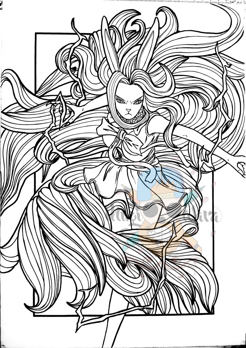 L_artD's tweet photo. La pleine lune laissera apparaître notre vrai pouvoir.... 🐰🌕⚡⚡⚡
#colorbook #books #carott #sulong #minks #moon #moonlight #ONEPIECE #drawing #whitepage #Japanese #bunny https://t.co/CBaNZcJggP