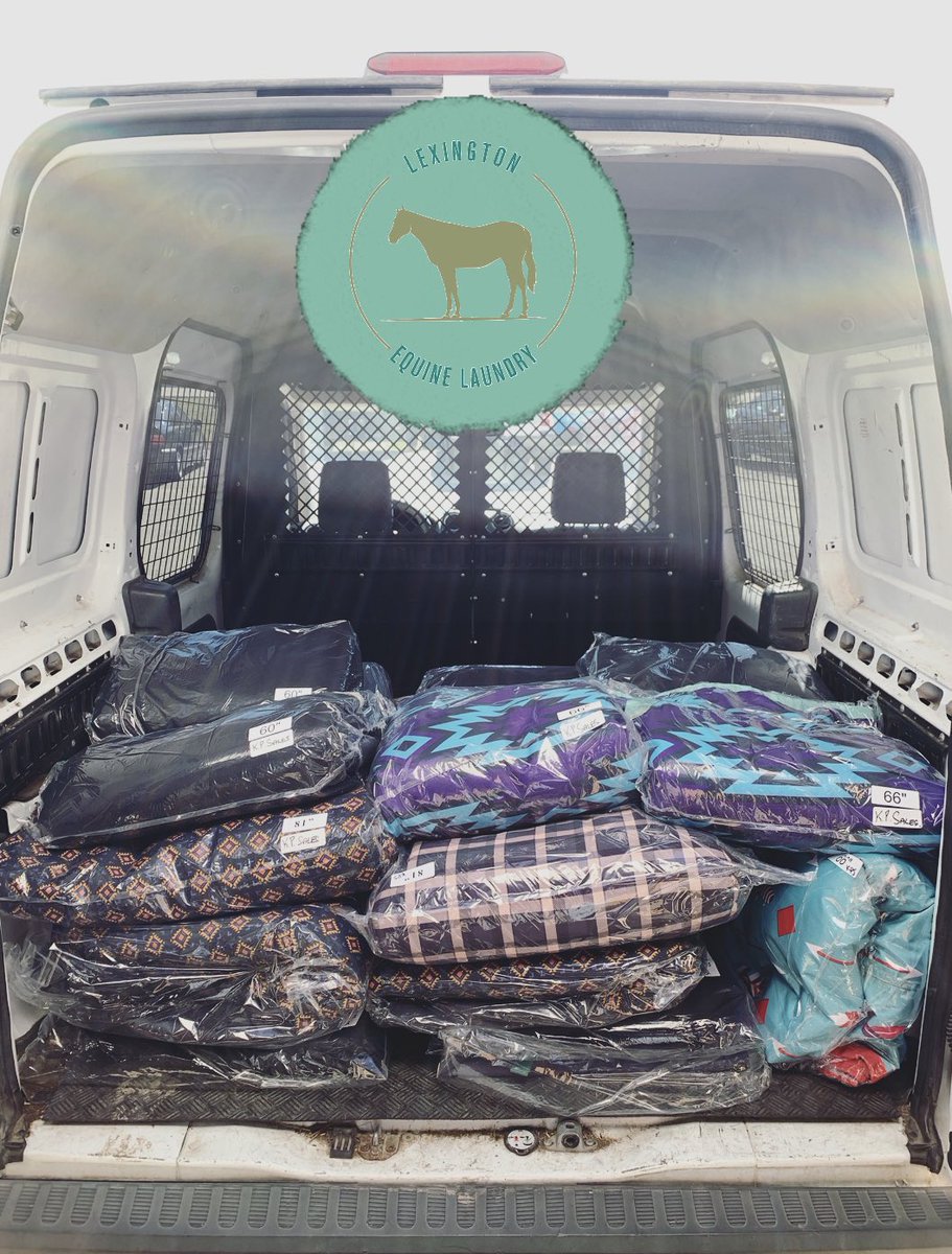 LxEquineLaundry's tweet photo. Delivery day for @sales_kp! 🚐 https://t.co/LwvOojrQir