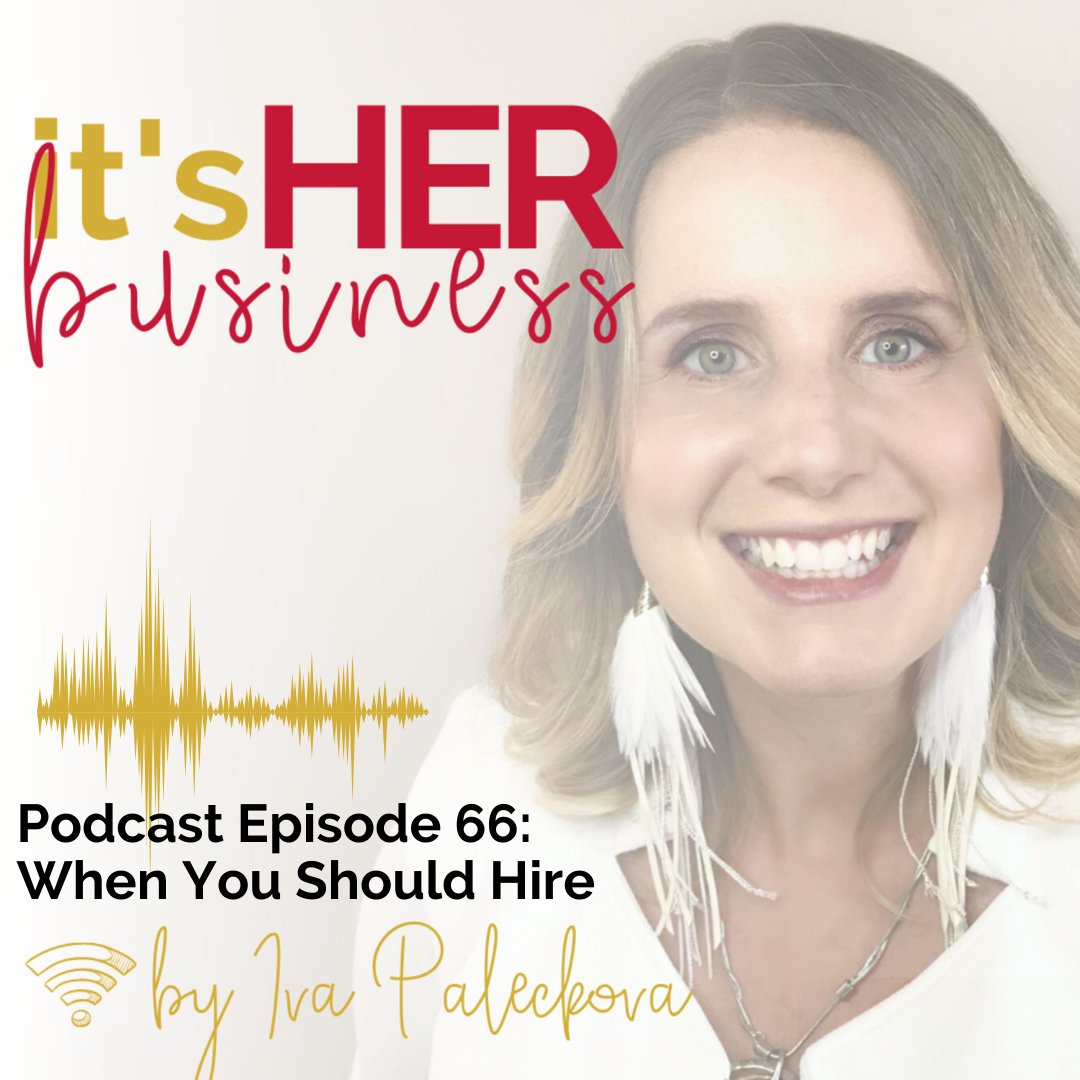 In today's podcast, we’ll talk about making your team profitable.

Whether you are thinking of hiring your first VA for 5 hours a week, or you are ready to train your first coach or a salesperson, this is for you.

Listen here: buff.ly/3q52tcn