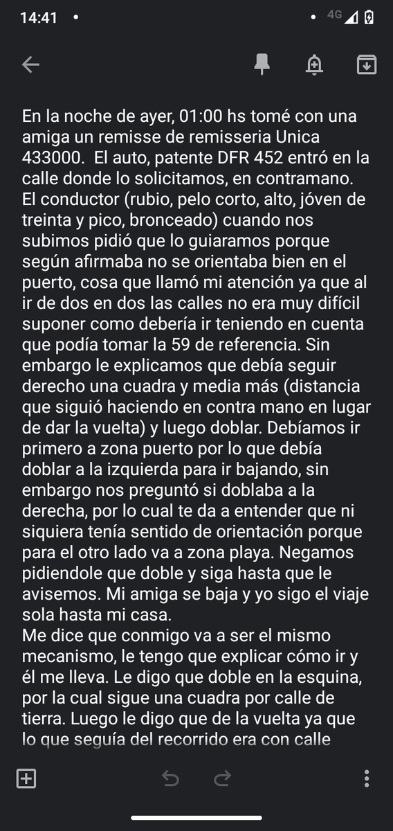 karenfranquii's tweet photo. Hoy yo tengo la suerte de poder contar lo que me pasó. Remisseria Única 433000, Necochea https://t.co/ZcgWRInxxF