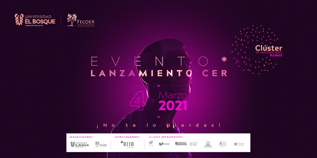 Bioeticaunbosqu's tweet image. ¡Llega el Clúster de Enfermedades Raras! 
Regístrate y participa del lanzamiento en el que conocerás más sobre esta importante iniciativa para el país.  bit.ly/37Esk4L   
#ClústerER
#diamundialenfermedadesraras