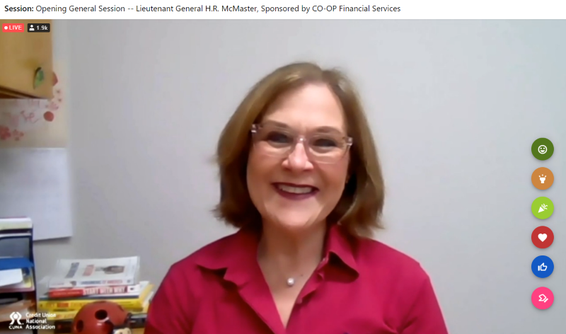 MycuCares's tweet photo. Great job at the CUNA GAC general session, Linda White! Upward CU is doing great things. @UpwardCU @CUNA https://t.co/xPMc3WgzJ6