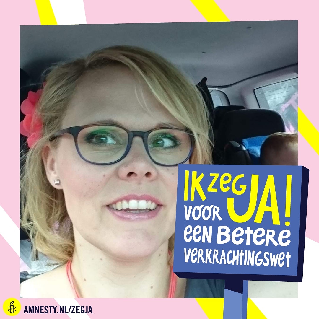 MarcelleBos's tweet photo. Zeg jij ook JA voor een betere verkrachtingswet? Amnesty voert actie voor een wet die is gebaseerd op het ontbreken van instemming. Zeg ook JA via https://t.co/qnX5GINSRQ
#LetsTalkAboutYes
#consent
#instemming
#verkrachting https://t.co/k1pB6jIqVs