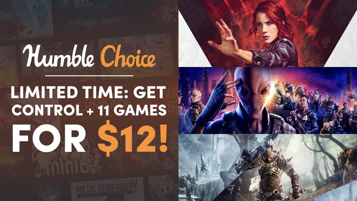 March Humble Choice Includes Control, XCOM: Chimera Squad, And More