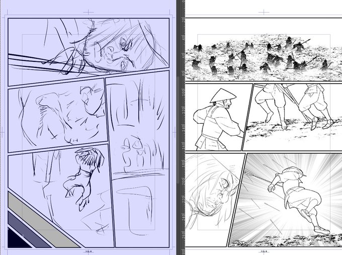 スミレちゃん本のネームがなかなか進まん 