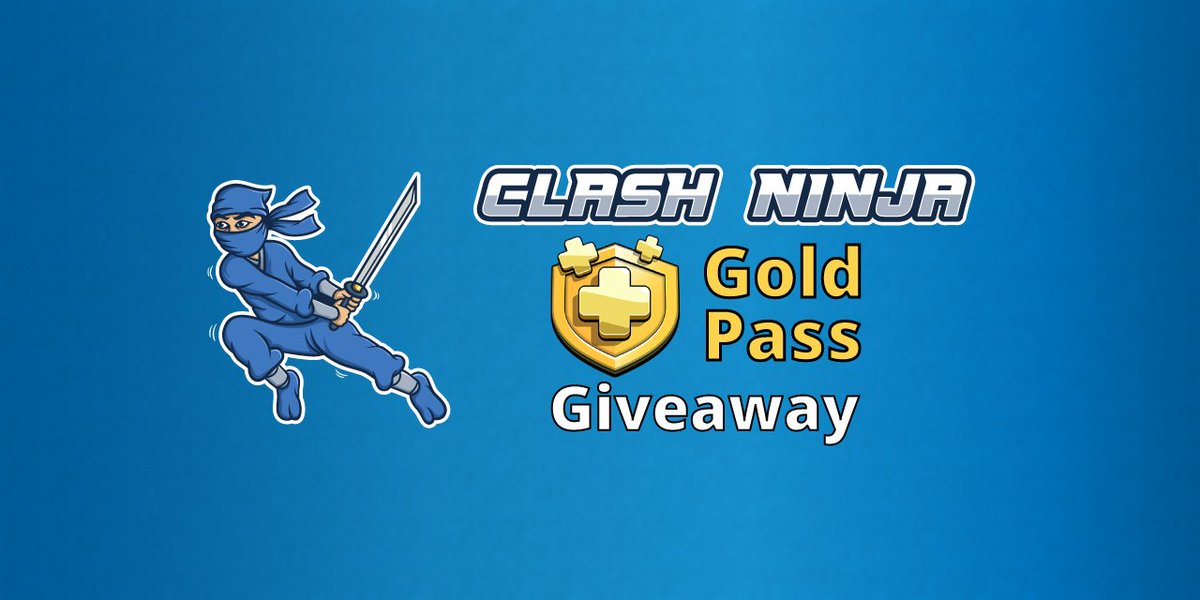 🥇March Gold Pass Giveaway!🥇

3 x Gold Pass ($6 USD via Paypal)

To Enter:
✅Follow <a href="/ClashDotNinja/">Clash Ninja</a>
✅Retweet this tweet

Optional:
Subscribe to youtube.com/c/clashninja
Discord: discord.gg/dzHTSUb

Winners announced after 12:00 UTC 5th March 2021

#ClashOfClans #ClashOn