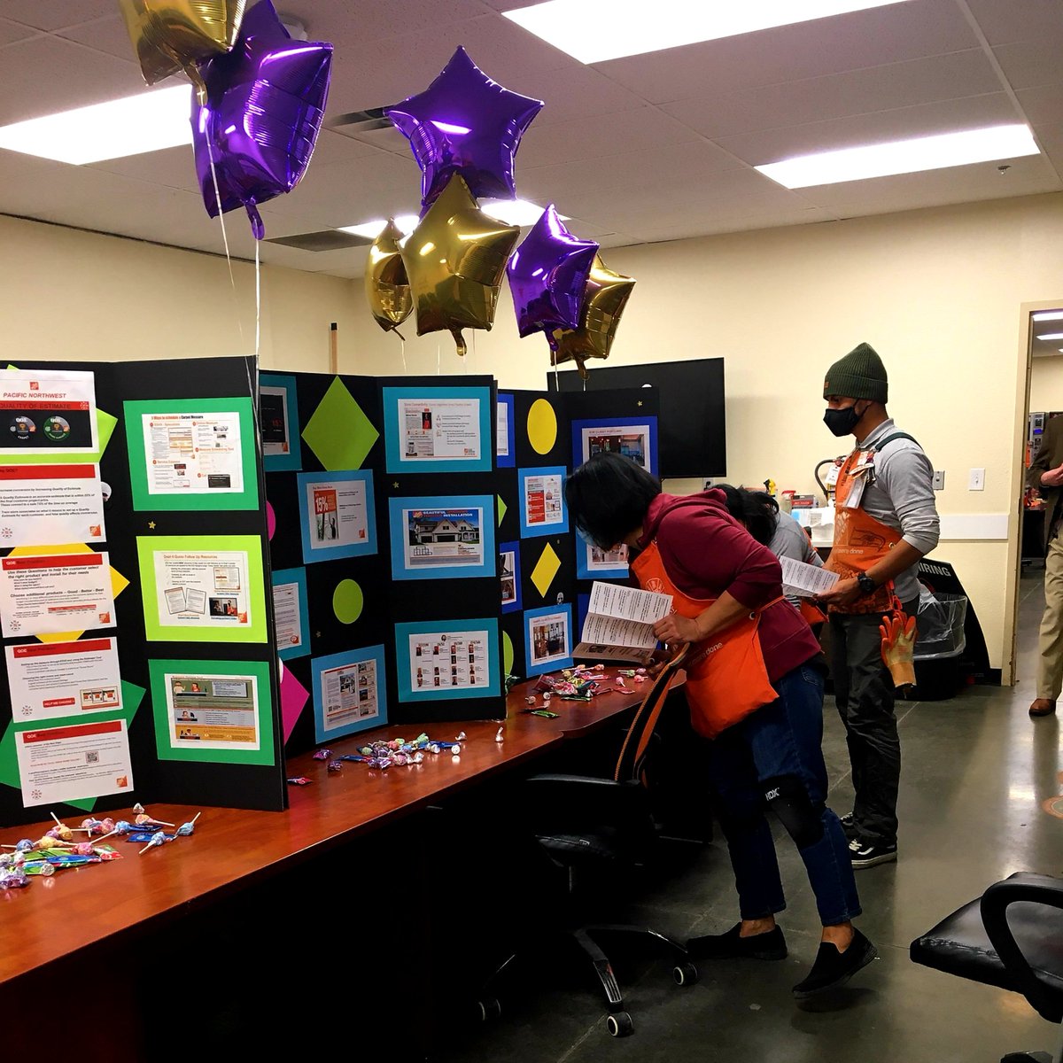 Barely kicked off and already have eager participants! Making services fun never looked so good! Creating a whole store of lead generators this week! #letthegamesbegin #TheMoreYouKnow <a href="/TimGudasTHD/">Tim Gudas</a> <a href="/bdarrinTHD/">Blake Darrin</a> <a href="/RealJayPeee/">Jon Peters</a> <a href="/THDGabeC/">THDGabeC</a> <a href="/SOULFUNKMOTHER/">HEATHER NUNN</a> @hammertime8944 @Ken_D19DM