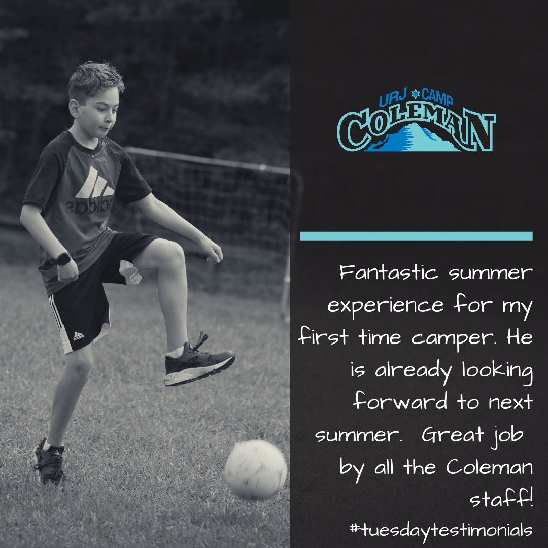 Join us for a fantastic summer! Register now if you haven't already! 

#tuesdaytestimonials