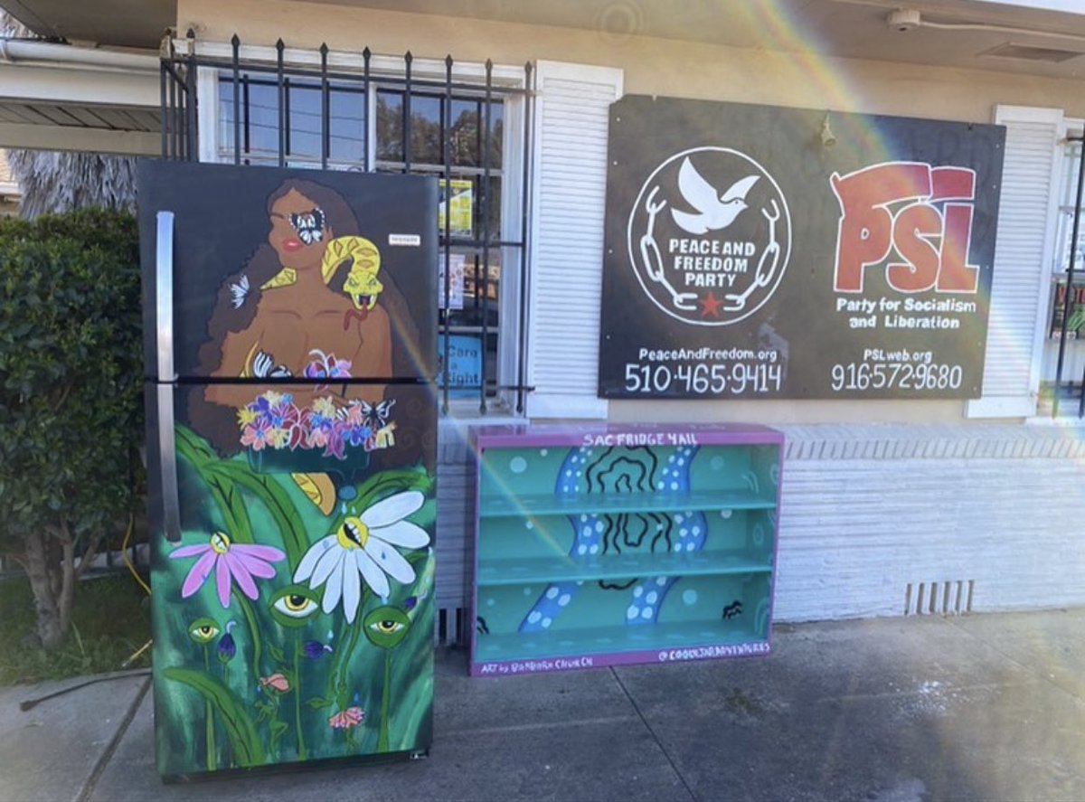 SacramentoPSL's tweet photo. We are proud to announce our partnership with Sac Fridge 4 All to provide access to fresh food for the #SouthSac community around our office on Florin &amp; 29th St. As of today we will be stocked and accepting donations. 

Location: 2860 Florin Rd. Sacramento, CA https://t.co/fz4uon9QIw