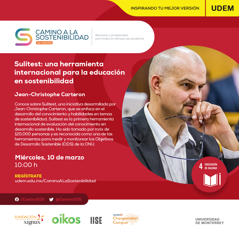 CentroSOS's tweet photo. Nuestro conferencista de apertura es Jean-Christophe Carteron, fundador del Sulitest. (https://t.co/htCzTGl91o). ¡Reserva tu lugar! Todas las conferencias son gratuitas.
https://t.co/Jk3rFq8Or4 https://t.co/Id43chktiG