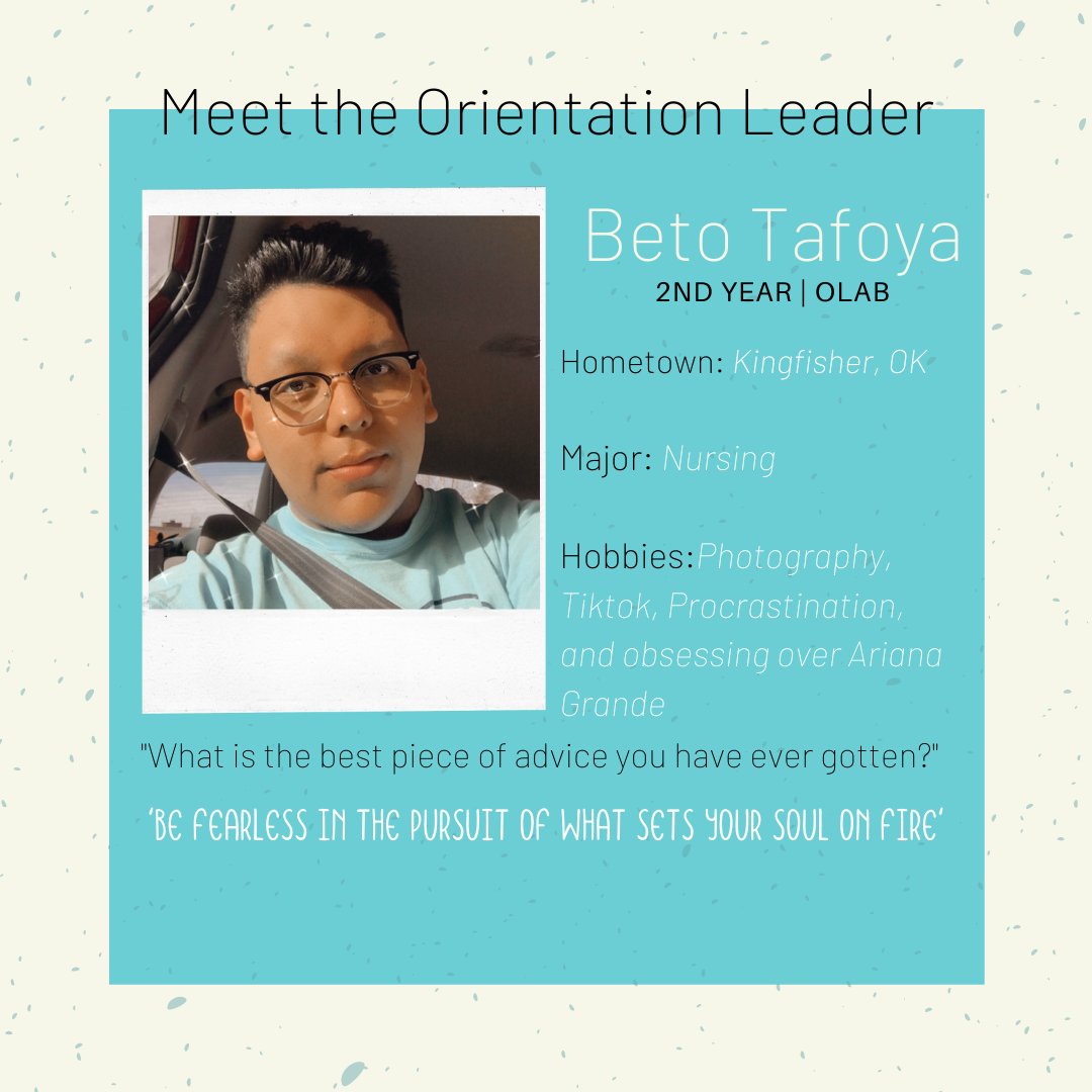 SWOSUNSO's tweet image. MEET THE OLs

We&apos;re introducing you to the 2021 Orientation Leaders daily, so that you know who is on your side as you begin your transition into your new, exciting college lifestyle!

Today, we are introducing to you the Orientation Leader Advisory Board (OLAB).