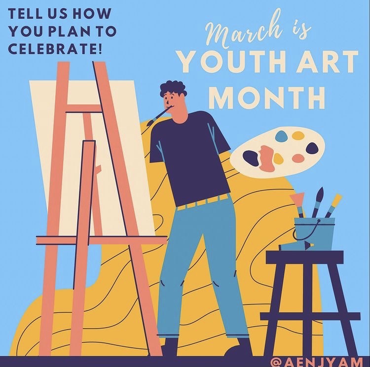 EricMHibbs's tweet photo. March is Youth Art Month.  Art education can have a powerful affect on the life of a child.  MTPS supports March as Youth Art Month.  Special thanks to our art educators!! @MTPSNJ @cpurdyart @ARTatMMS https://t.co/dTFZyXqlT1