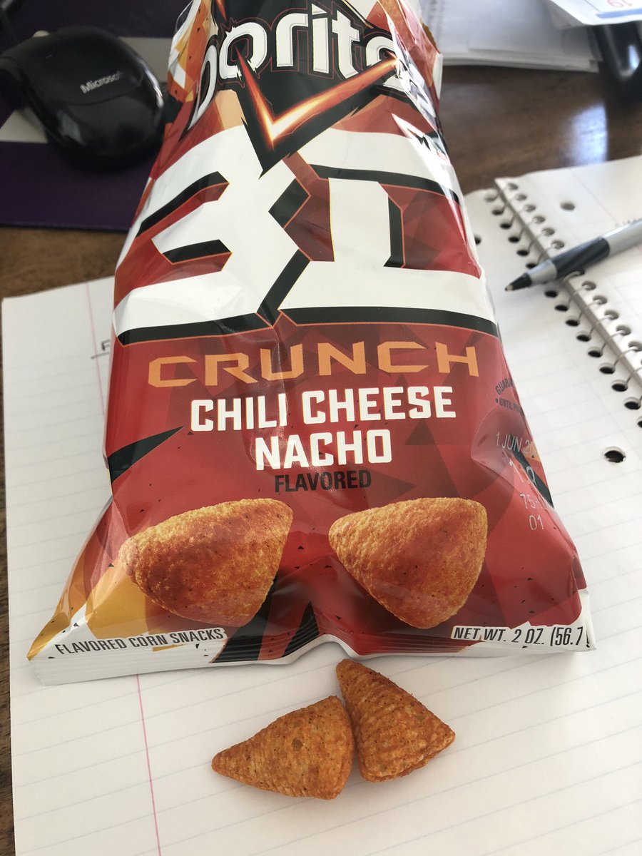 ksimsnews's tweet photo. So these @Doritos are basically #bugels. Right? https://t.co/txely8GBHJ