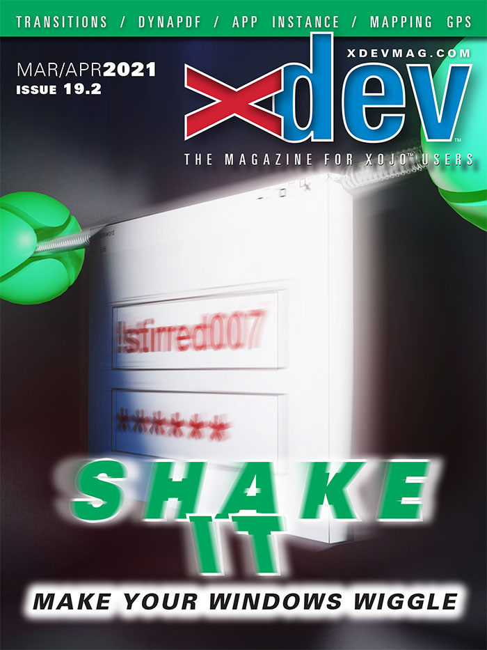 xdevmag's tweet photo. TWEET:
The Mar/Apr #xDevMag is out! It how-to on making windows shake, getting started with DynaPDF, mapping GPS coordinates, managing API and technology transitions, and much more.

https://t.co/QQaPr0VhIL https://t.co/NAaTldChHZ