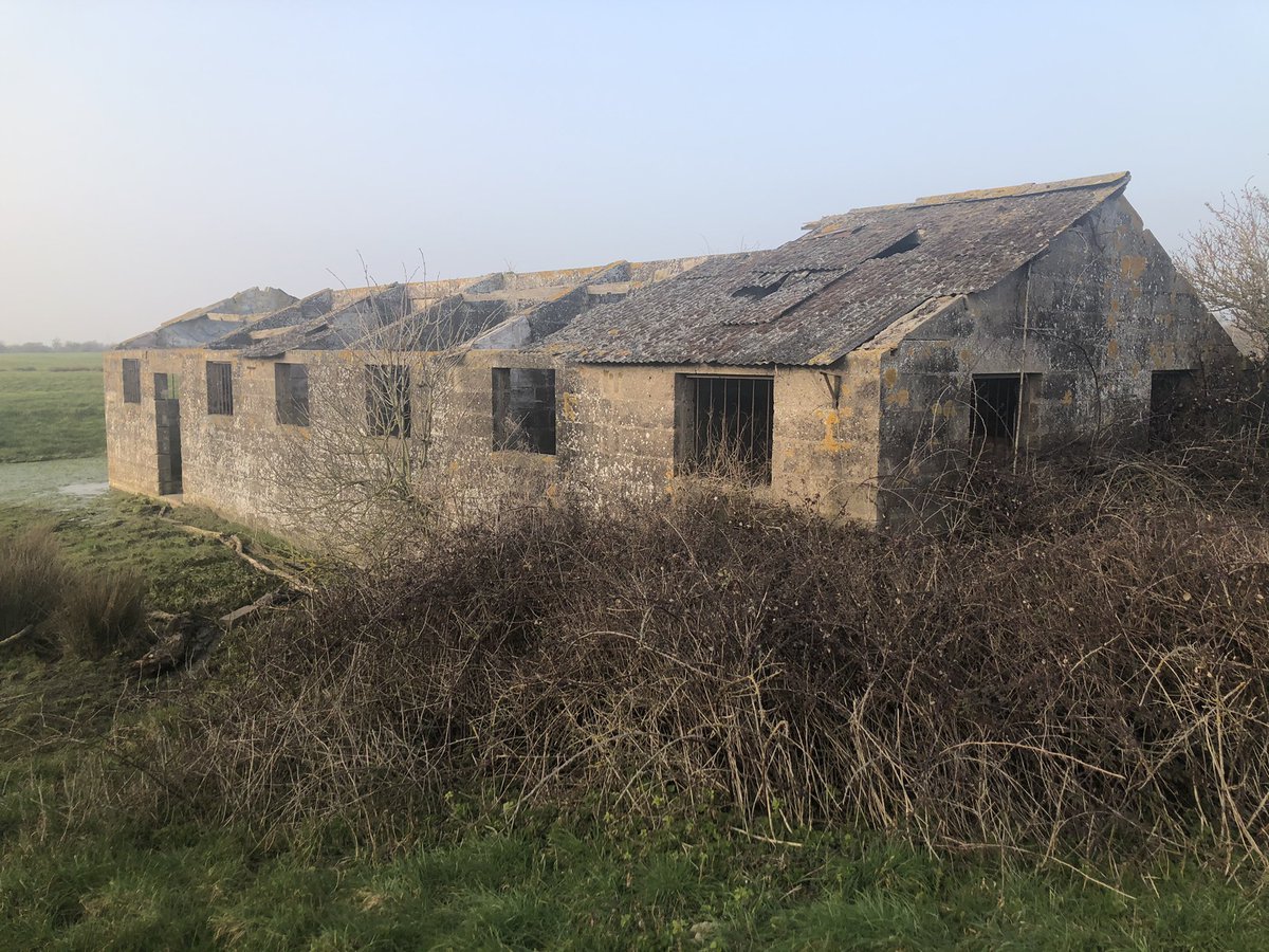 MilitaryKent's tweet photo. One from the Great War today. This is the guardroom at Richborough Camp (in a sadly dilapidated state). Built from the same blocks used on the Western Front to make pillboxes and manufactured in a brickworks sited in the adjacent field @GreatWarGroup https://t.co/WE2FBnVTnQ