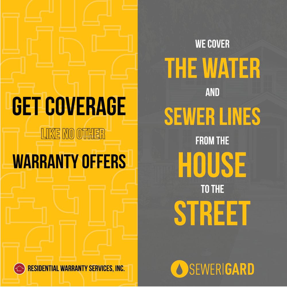 RWSWarranty's tweet photo. Our home warranty comes with exclusive SewerGard Protection which covers failures in the water and sewer lines from the house to the street.

Learn more: https://t.co/GLl1wXzQaJ https://t.co/q13WPMDP5w