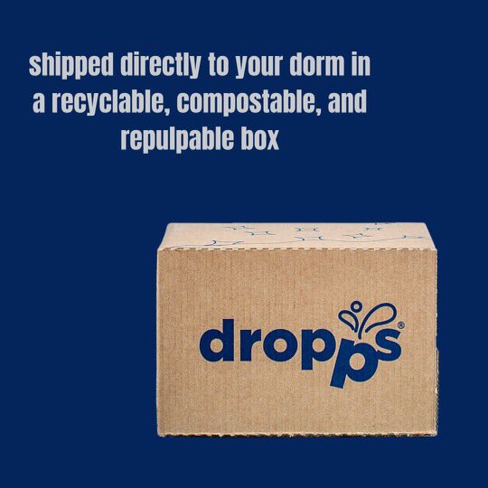 fmeredew's tweet photo. Want a more eco-friendly product for your college dorm?? Make The Switch —> Dropps https://t.co/Oo50aeoj7G