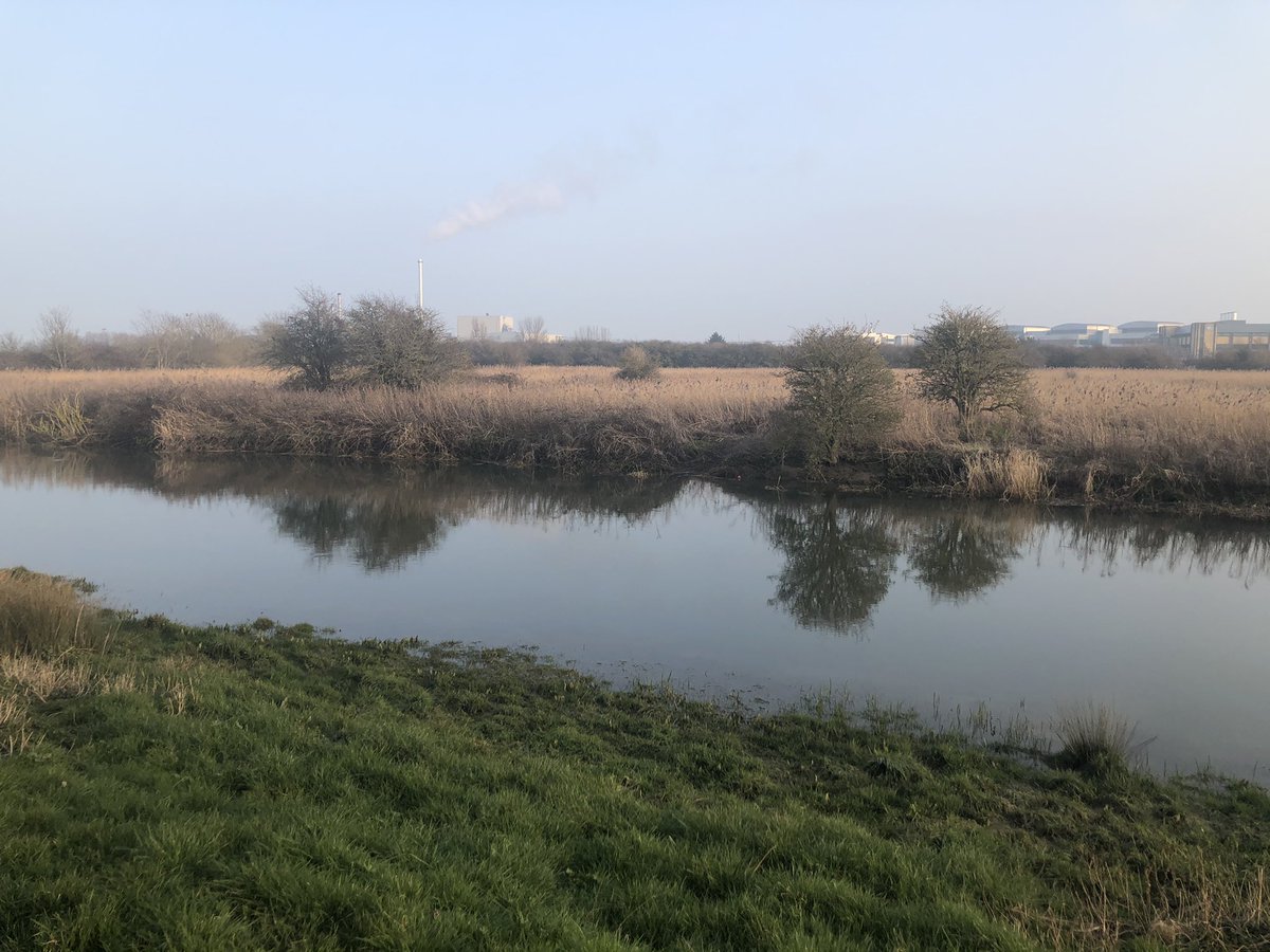 MilitaryKent's tweet photo. There was a bridge across the Stour (now gone) and on the other bank looking across to Discovery Park there were masses of railway sidings where trucks would be loaded onto the roll-on roll-off ferries for France. The camp and docks were constructed in 1917. https://t.co/h3trYYAKe9
