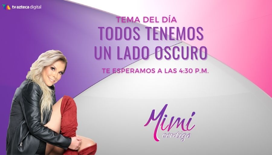 MimiContigo's tweet photo. Esta tarde tocaremos el tema "Todos tenemos un lado oscuro". 🖤🤍 Nos vemos a las 4:30 p.m. por @aztecauno. ¡No olvides interactuar con nosotros con el HT #MimíContigo! 💗💁‍♀️ https://t.co/2AkeWuDTWt