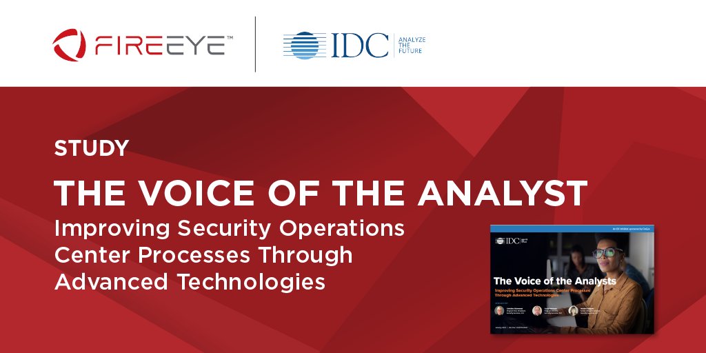 FireEyePartners's tweet photo. Only 43% of enterprise security teams are using #AI &amp; #machinelearning technologies to automate SOC activities. 

No wonder they're so burnt out.

Dive into an @IDC study that uncovers the top activities analysts feel should be automated in their SOCs: https://t.co/w4xz6Cswce https://t.co/CkF1D5mm2v
