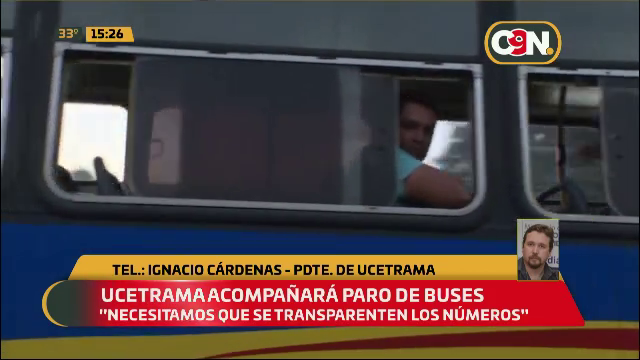 C9NParaguay's tweet photo. 🔴 Un nuevo golpe al bolsillo: Inminente suba del pasaje
"Estaríamos acompañando el paro de la @Cetrapam" "Necesitamos que sean transparentes los números" menciona Ignacio Cárdenas, Pdte. de #UCETRAMA ante la suba del pasaje. 👇
📺 #C9N: https://t.co/ZjsduBNmVk https://t.co/ah6Xul5oXS