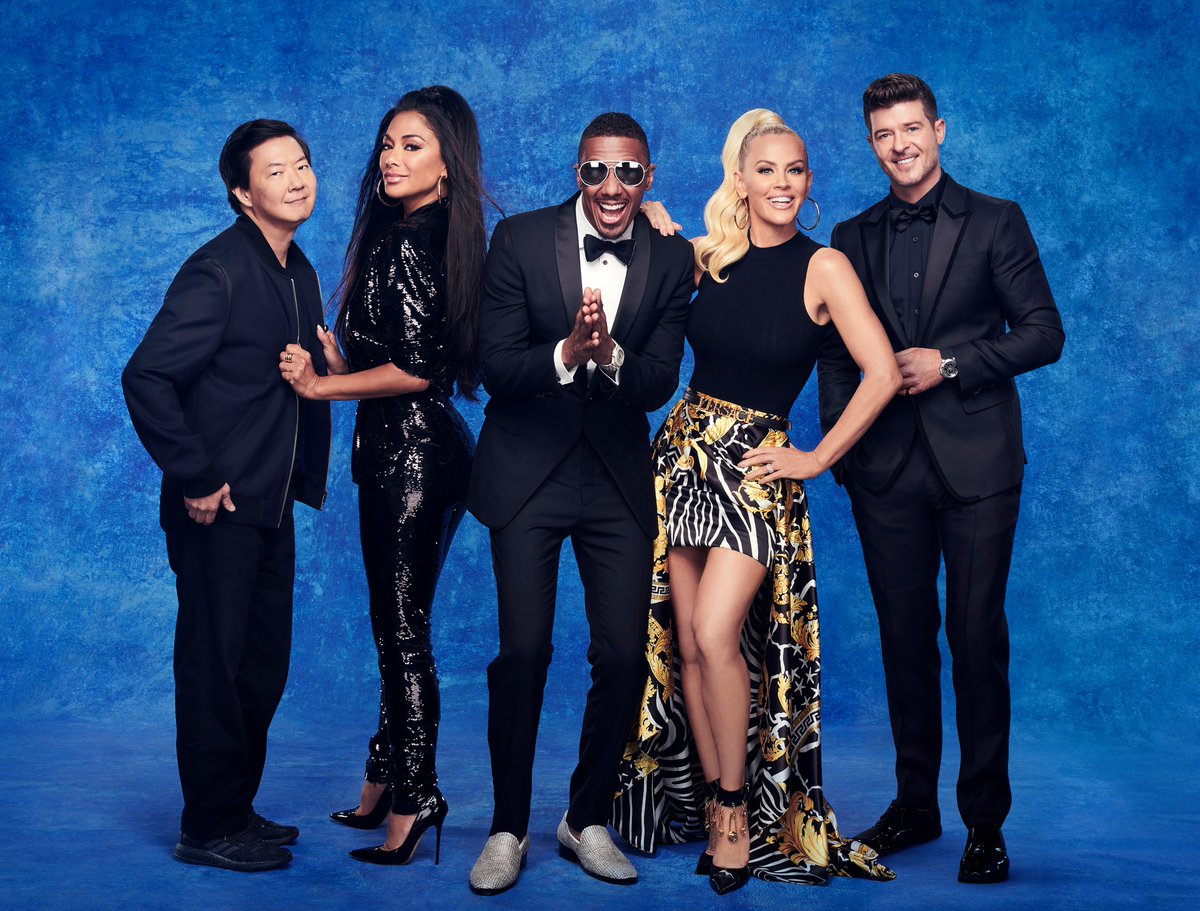 PodClubhouse's tweet photo. Scheduled to appear at #TheMaskedSinger panel (scheduled to begin at 2pm (ET)):
@NiecyNash @JennyMcCarthy @kenjeong @NicoleScherzy  @robinthicke and EPs: #CraigPlestis #JamesBreen &amp; #RosieSeitchik!

Season 5 of @MaskedSingerFOX begins on March 10! https://t.co/DYRS9adE2W