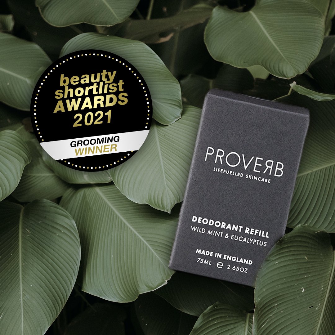 PROVERBSKIN's tweet photo. We are thrilled to receive 3 awards for our Natural Refillable Deodorant by @BeautyShortlist this year 🙌

💛 Best Refillable Self-Care Product 
💛 Best Men’s Natural Deodorant 
💛 Best Natural Deodorant 

Thank you to the amazing team at Beauty Shortlist 👏
#RefillRevolution ♻️ https://t.co/PFLQ6kFjpy