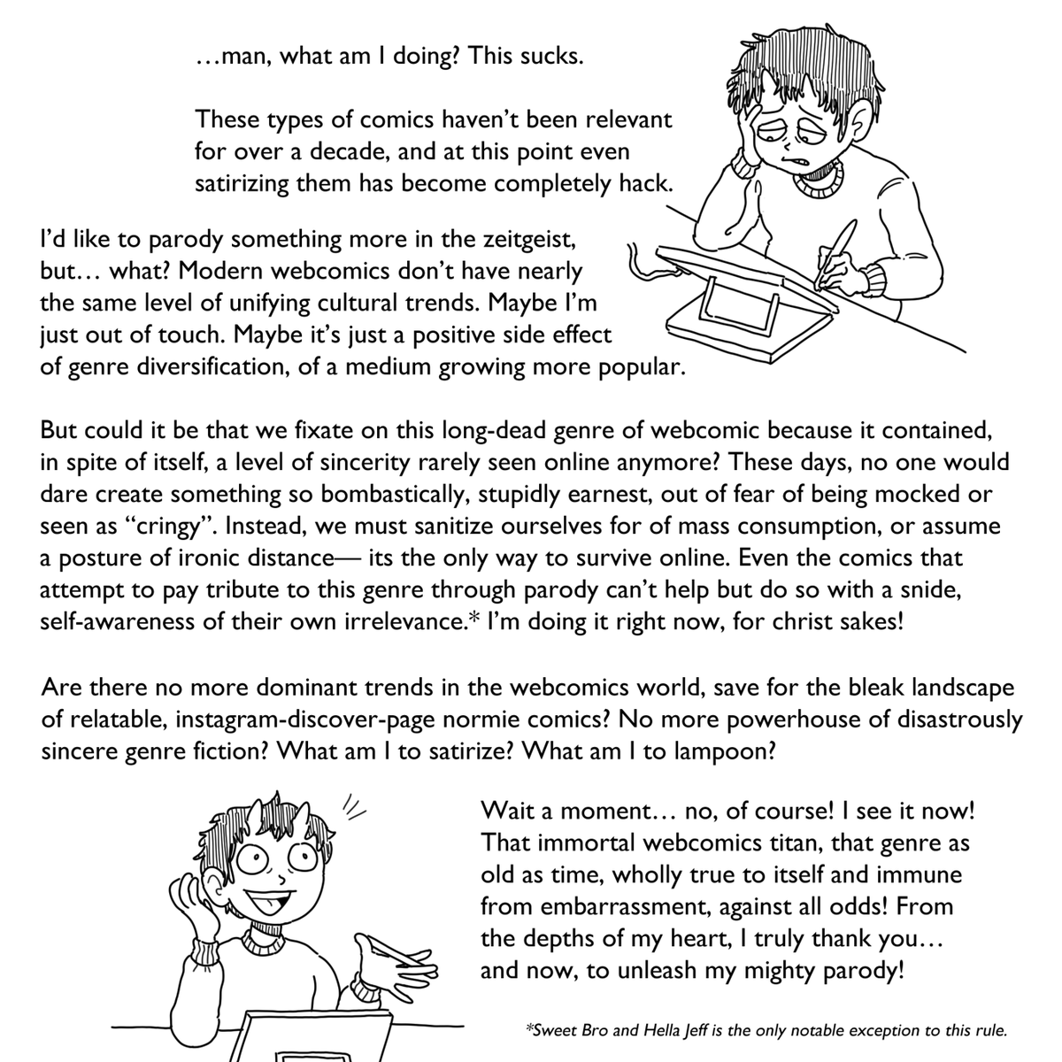 Taking My Comics In A CRAAAZY New Direction! 